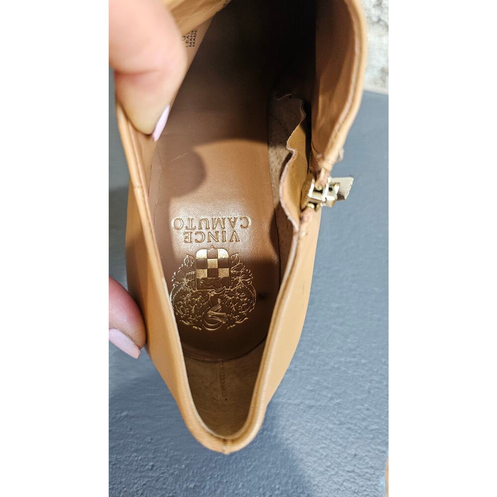 Vince Camuto Elvin Platform Stiletto Heel Boots, Ankle, Leather, New, Sz 10 - Picture 8 of 15